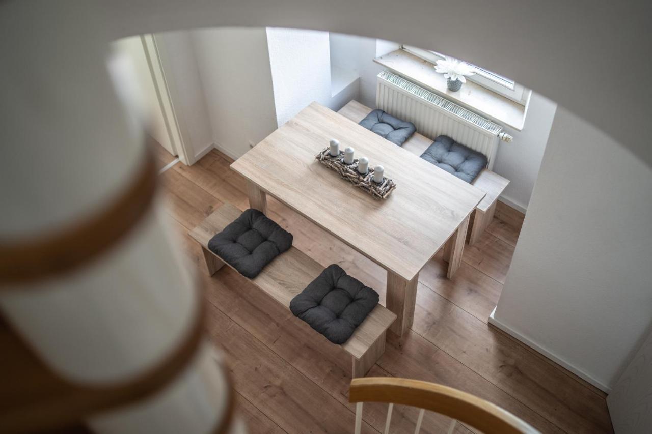 Malerische Maisonettewohnung Mit Zwei Balkonen Плауен Екстериор снимка