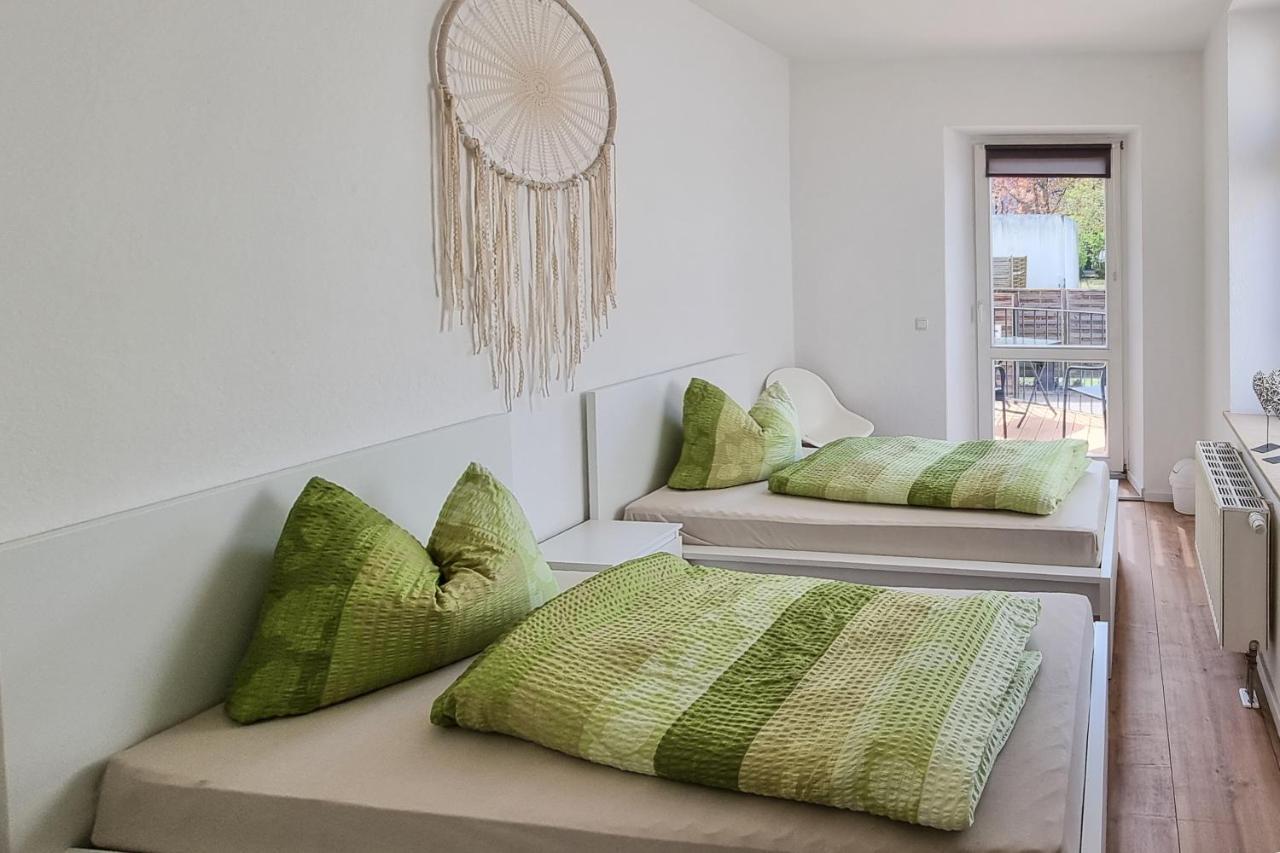 Malerische Maisonettewohnung Mit Zwei Balkonen Плауен Екстериор снимка